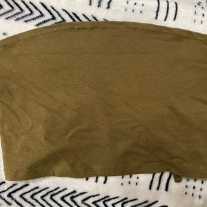 Olive green bandeau